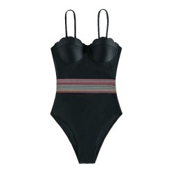 New swimsuit women's one-piece swimsuit